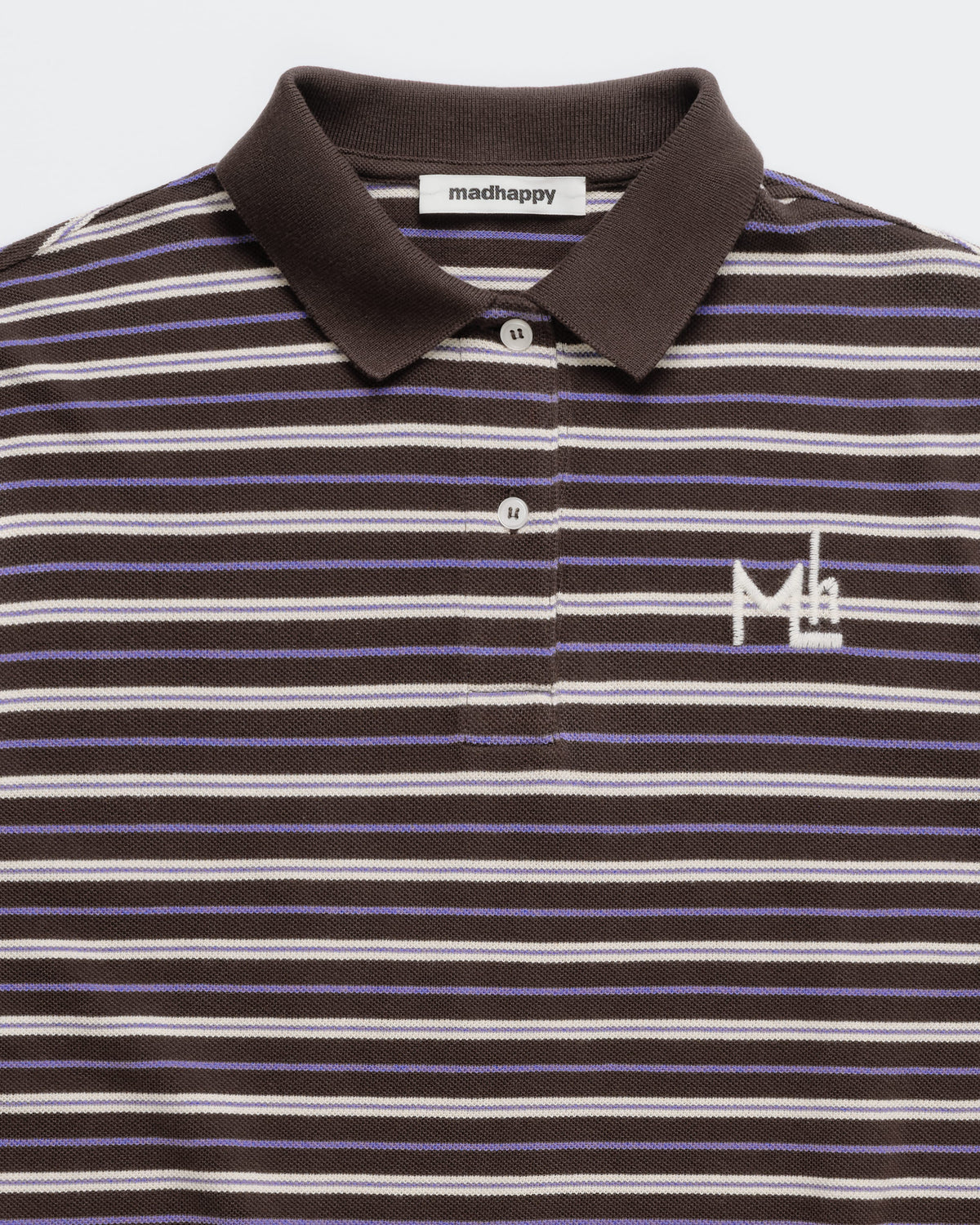 Striped Long Sleeve Polo - Image 2