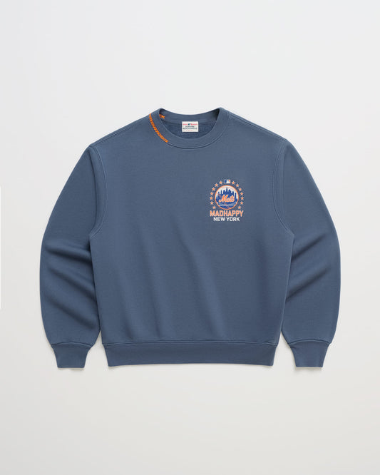 Mets Skyline Fleece Crewneck