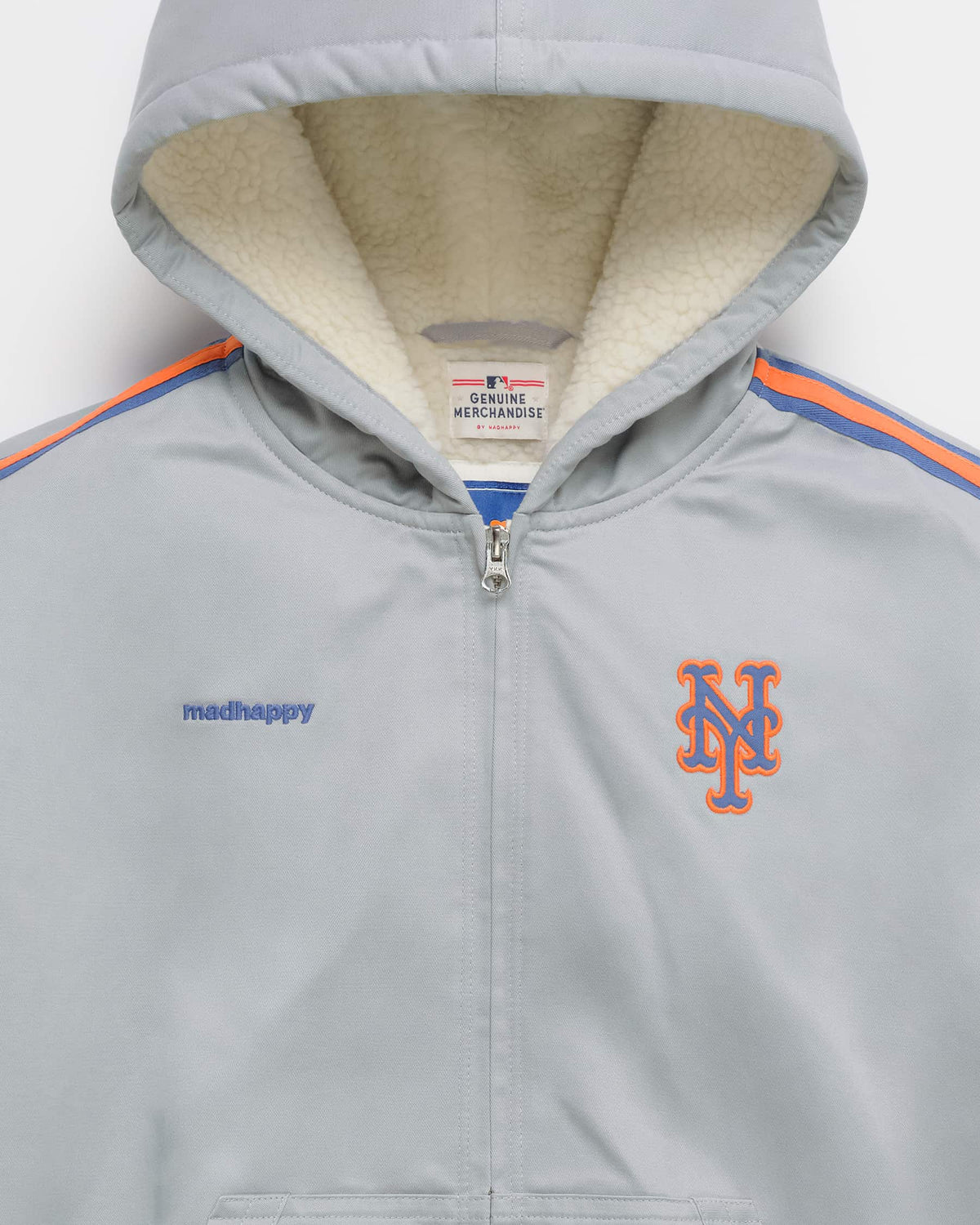 Mets Hooded Baseball Jacket - Image 2