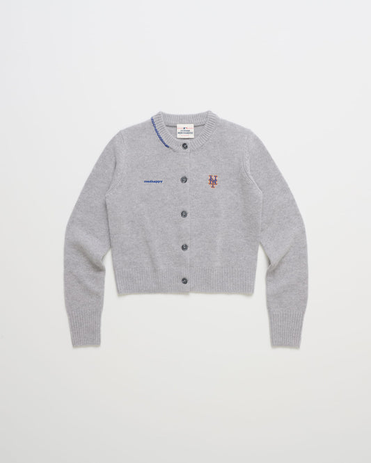 Mets Crewneck Cardigan