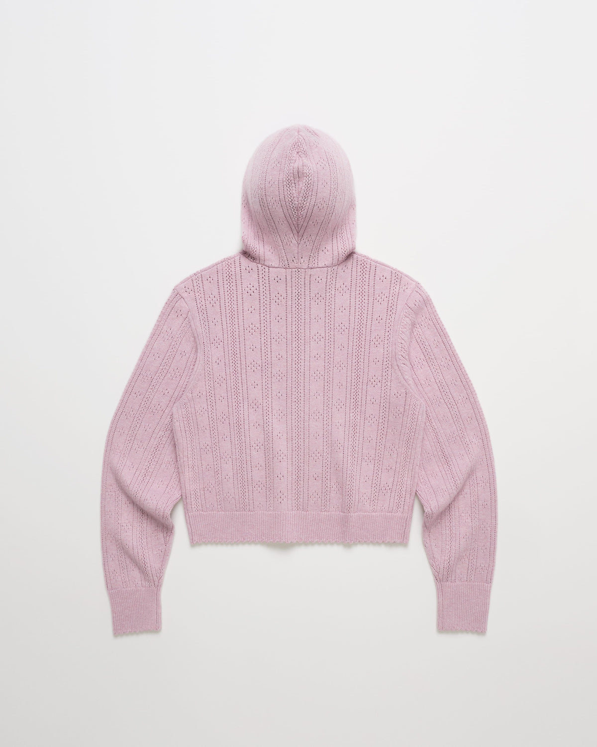 Pointelle Sweater Zip Up - Image 2