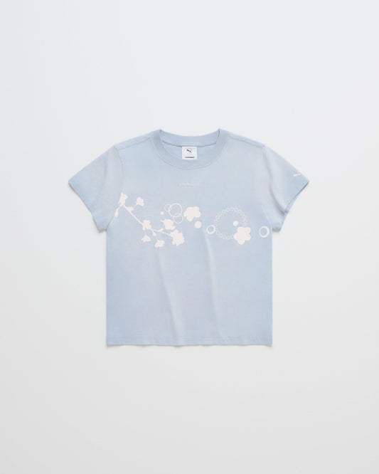 PUMA Floral Print Shrunken Tee