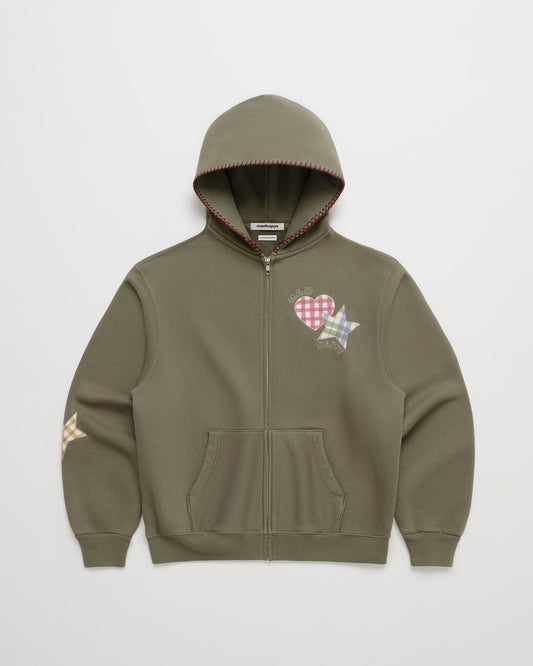 Hearts & Stars Fleece Zip Up