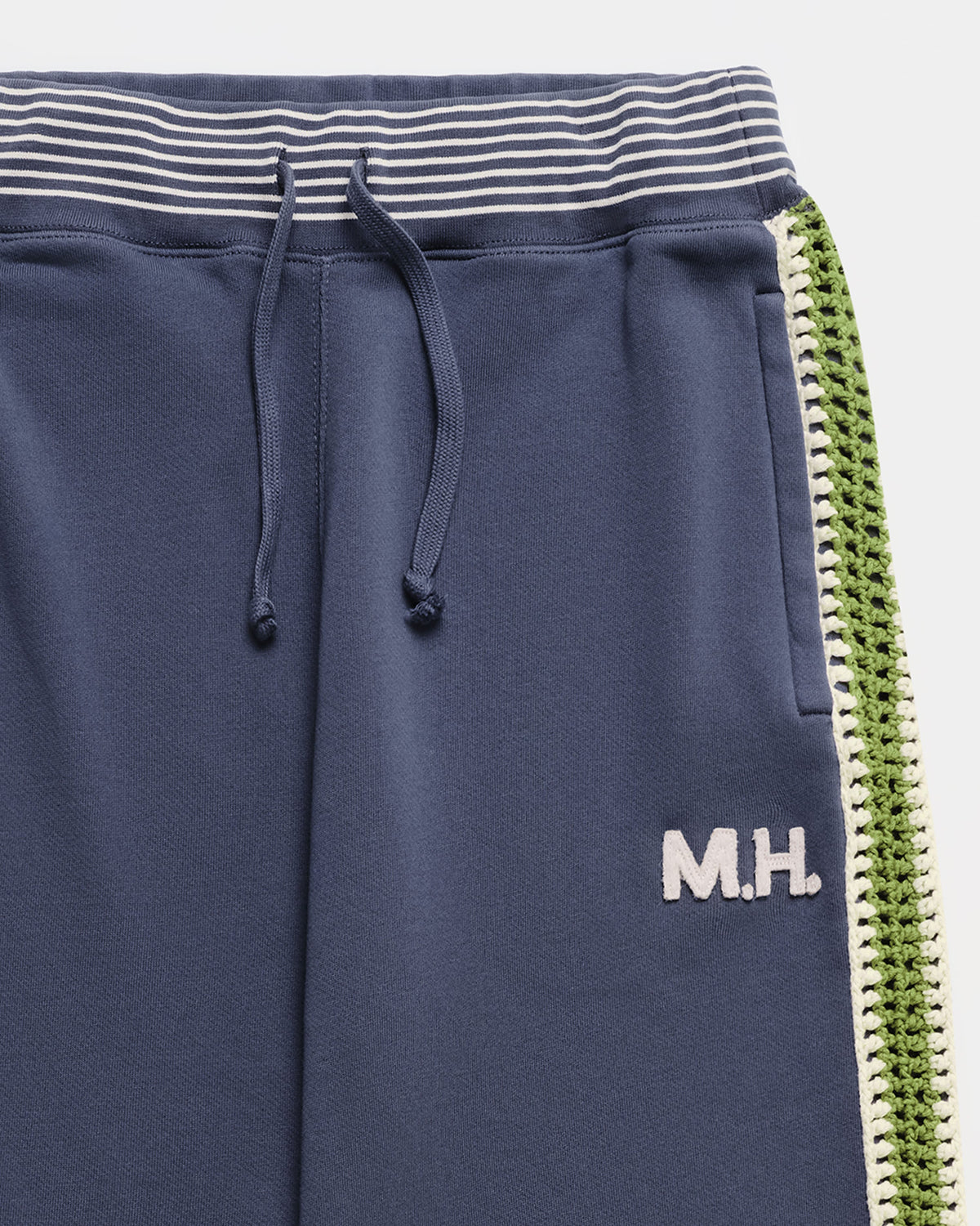 Crochet Trim Track Pant - Image 2