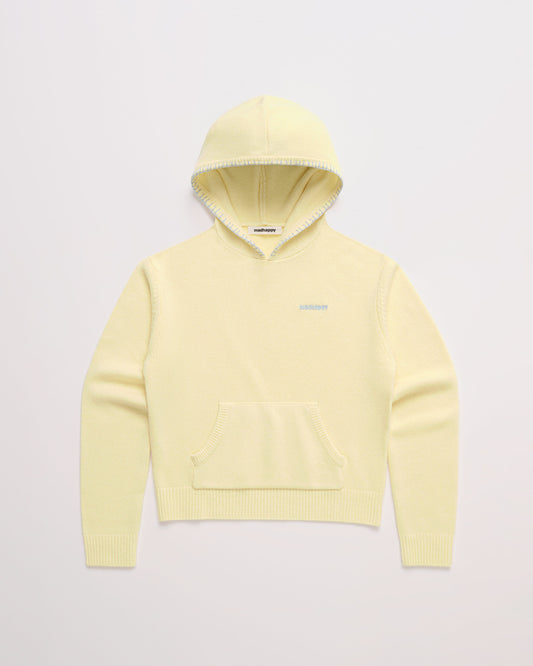 Shrunken Pullover Sweater Hoodie