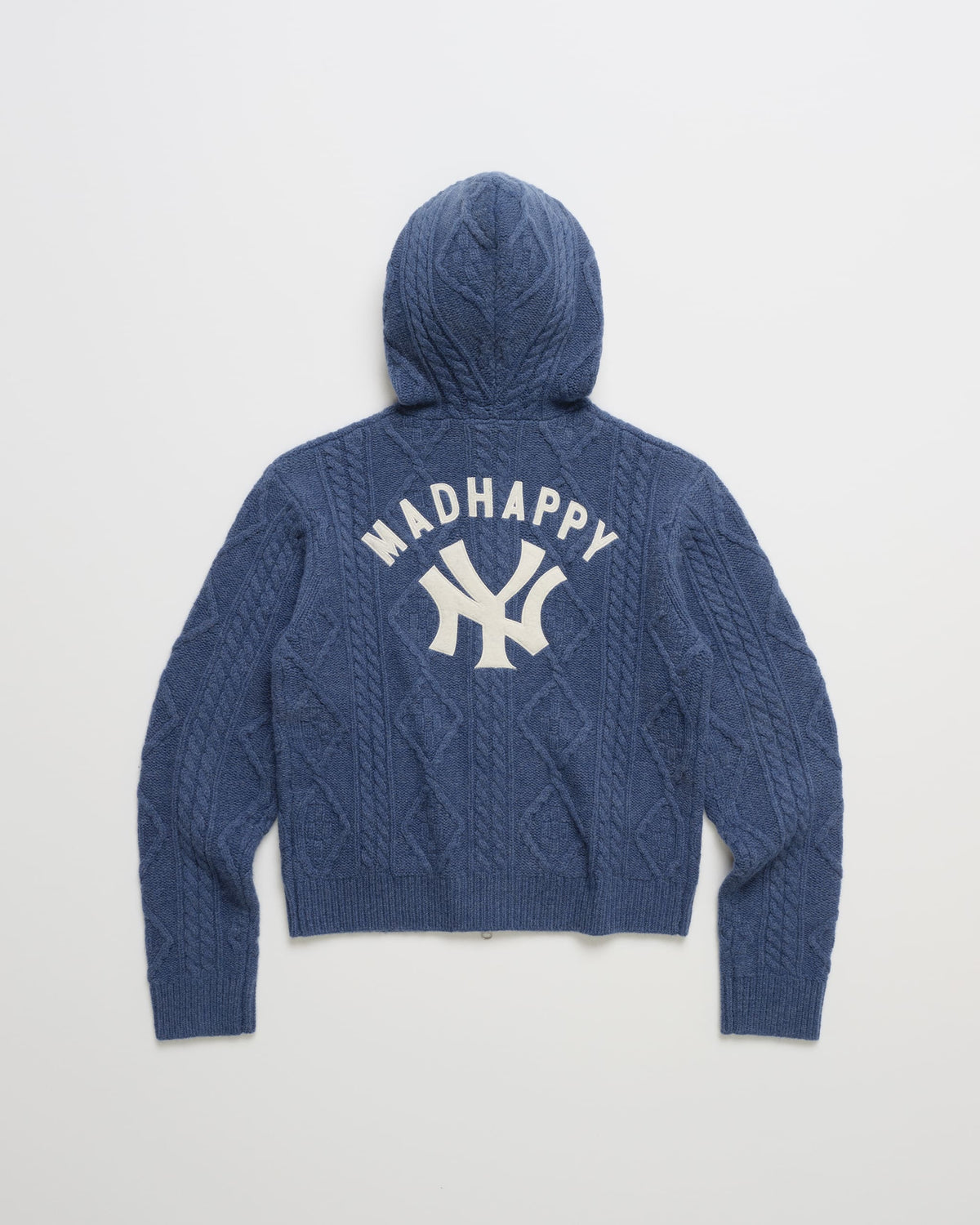Yankees Cable Knit Hoodie - Image 3