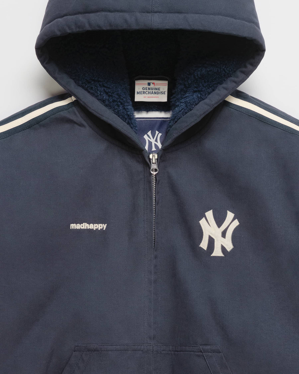 Yankees Hooded Baseball Jacket - Image 2