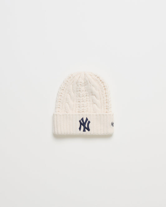 Yankees Cable Knit Beanie