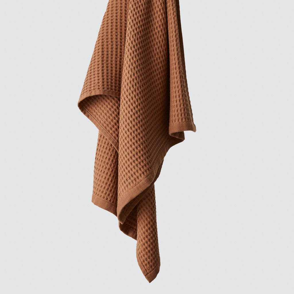 Mara Organic Waffle Towels - Spice