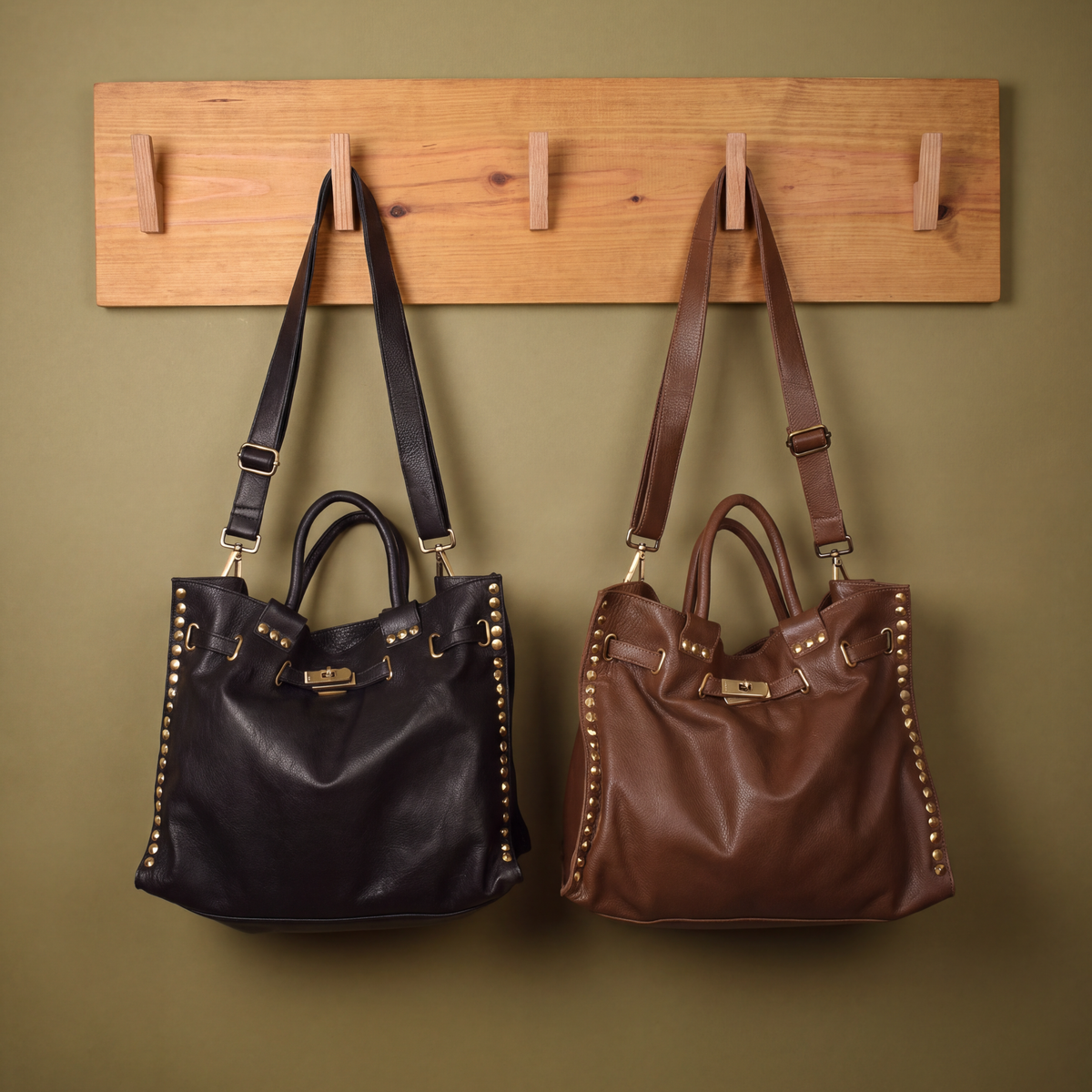 Mare Milled Leather Crossbody Bag - Image 26