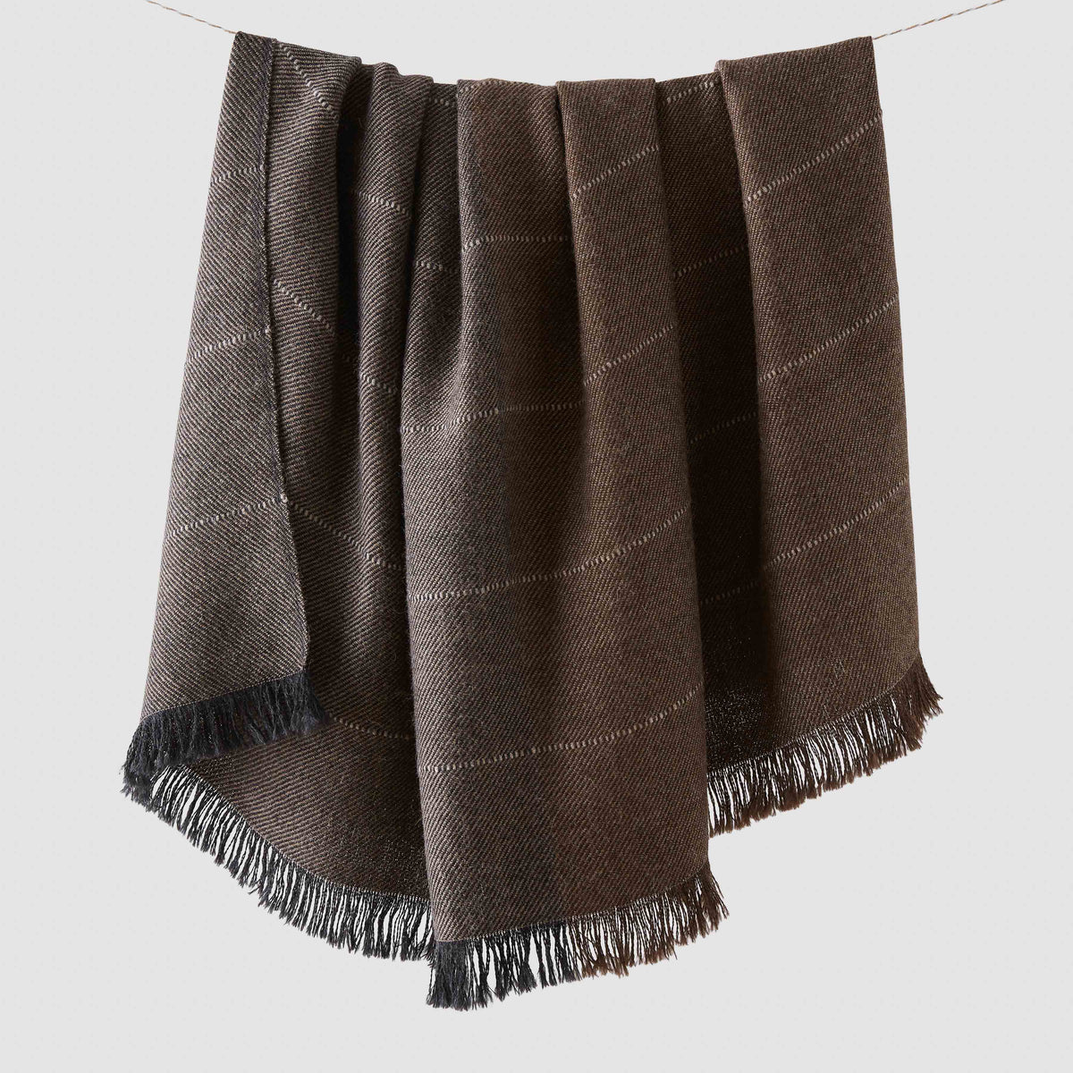 Marisol Alpaca Throw - Espresso