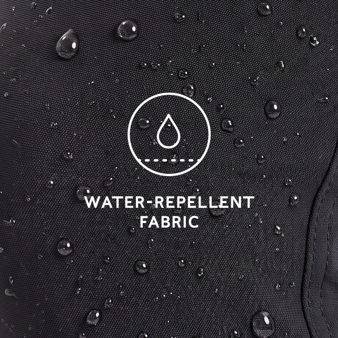 Milton Womens Water Resistant Slim Trouser Long - Black - Image 6
