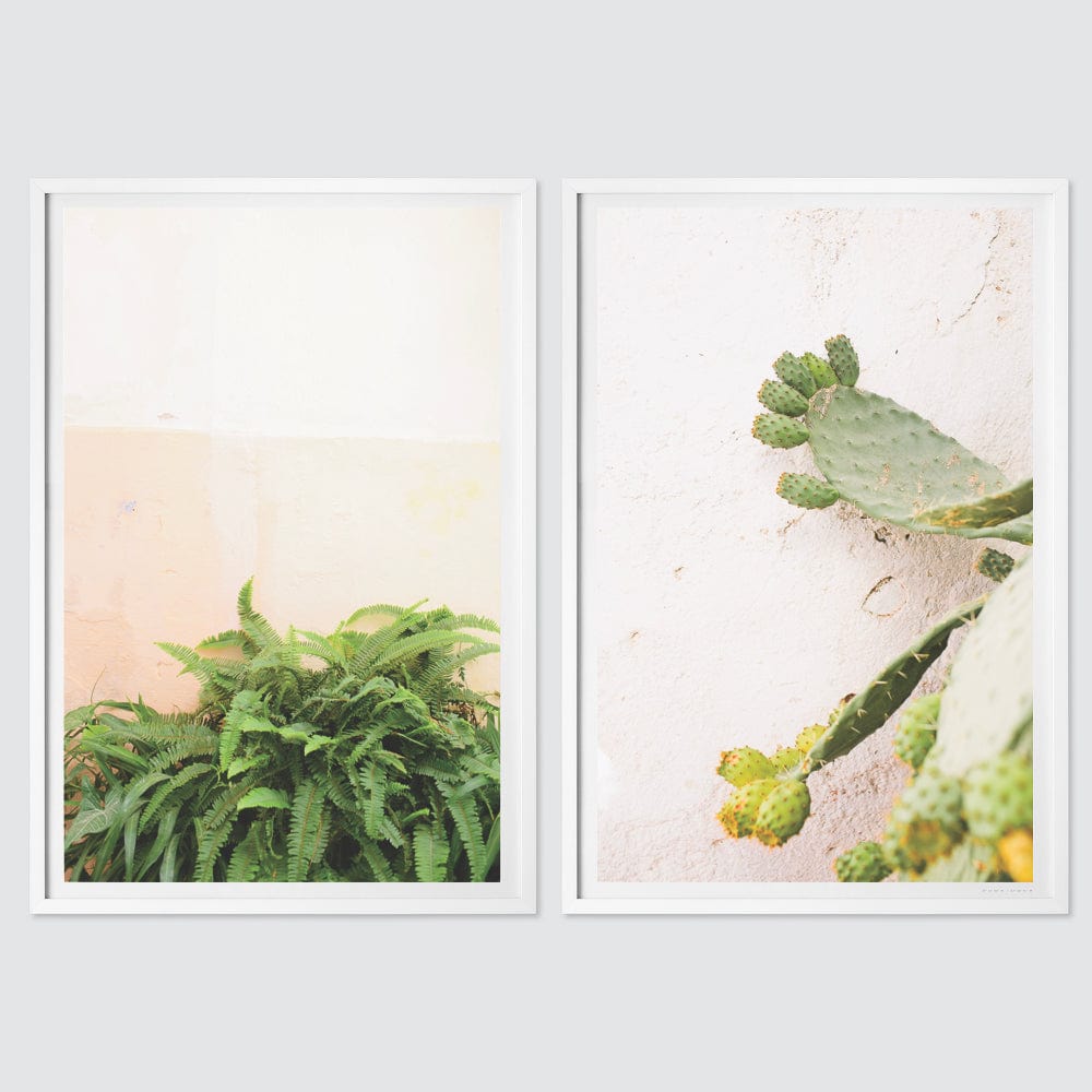 Morocco .02 - Set of 2 - White Frame