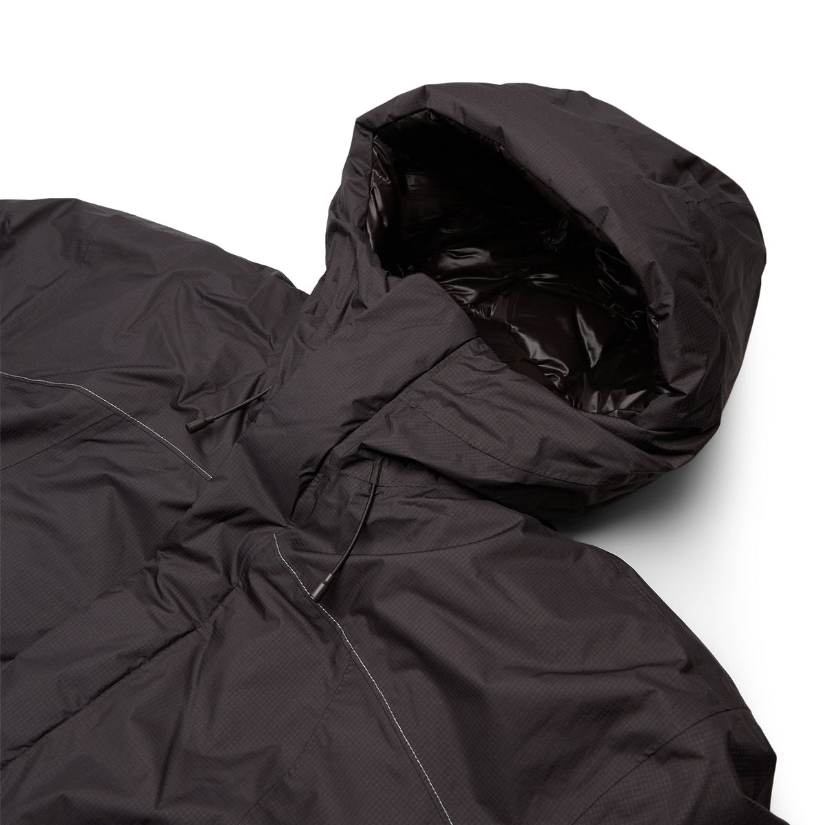The North Face DryVent Reversible Down Jacket (Lead/TNF Black) - Image 4