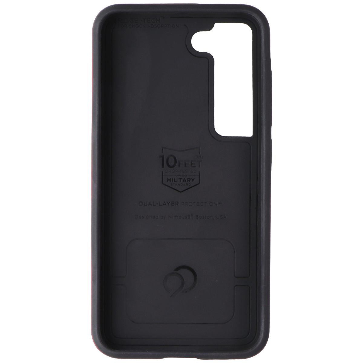 Nimbus9 Cirrus 2 Series Hard Case for Samsung Galaxy S23 5G - Crimson Red/Black - New - Image 3