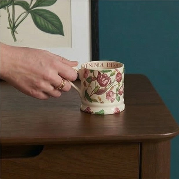 Norway Dark Walnut Wooden Bedside Table - Image 4