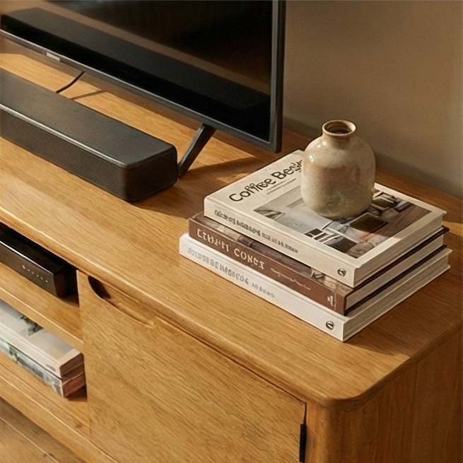 Norway Oak TV Stand & Media Unit - Image 4
