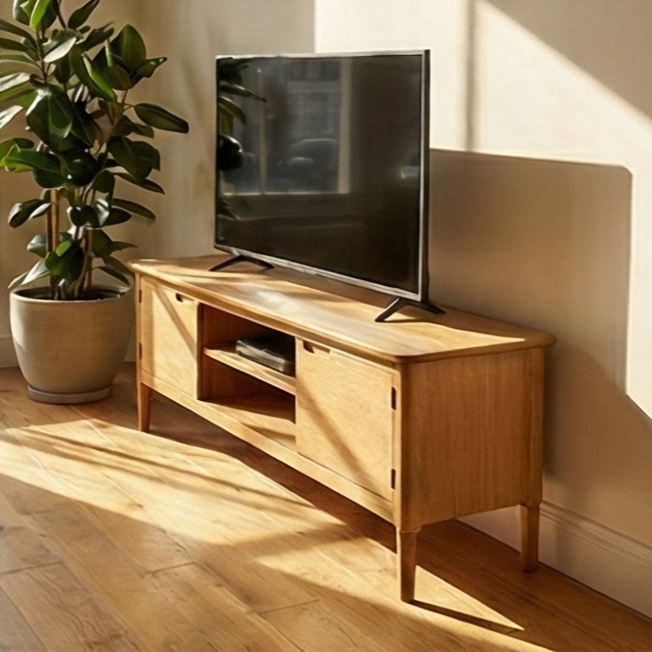 Norway Oak TV Stand & Media Unit - Image 6