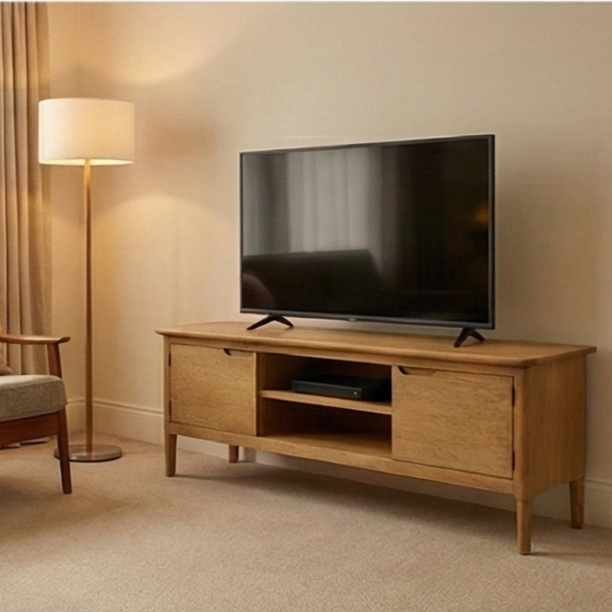 Norway Oak TV Stand & Media Unit - Image 5
