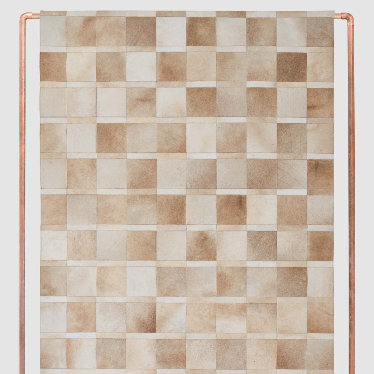 Natali Cowhide Area Rug - Ivory