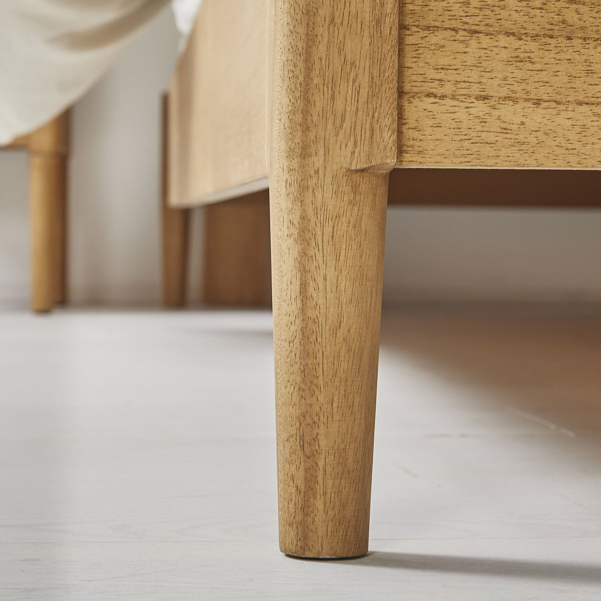 Norway Oak King Size Bed Frame - Image 8