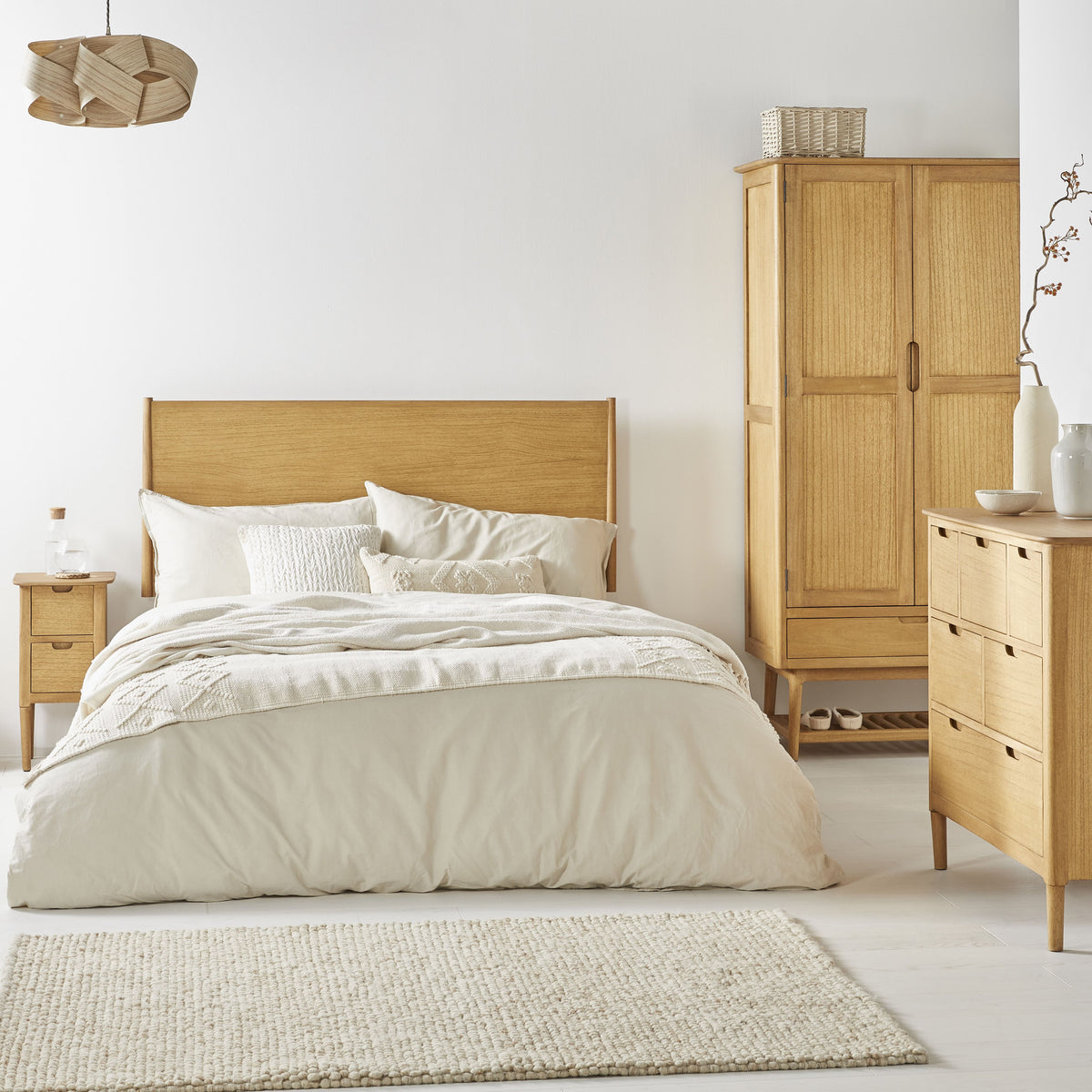 Norway Oak King Size Bed Frame - Image 3