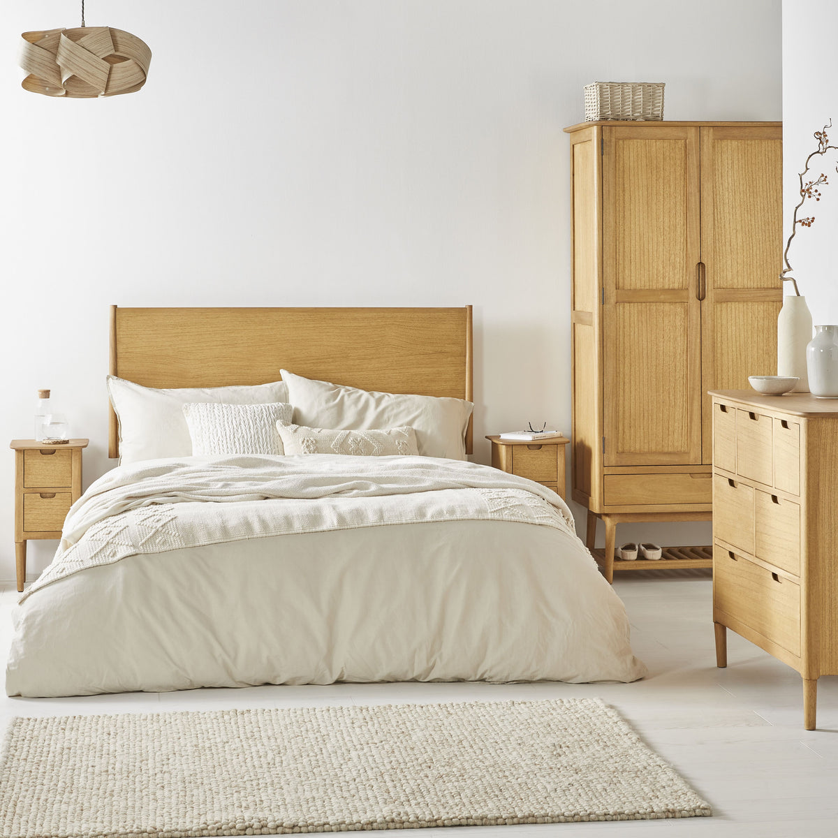 Norway Oak King Size Bed Frame - Image 2