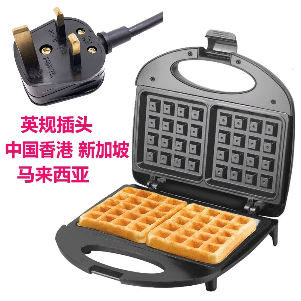Waffle Cake Sandwich Maker 110V Export Waffle Donut Sandwich Breakfast Machine