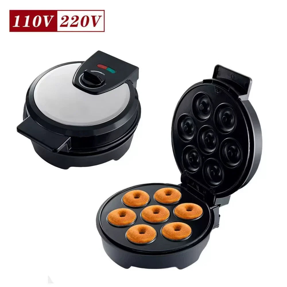 Waffle Cake Sandwich Maker 110V Export Waffle Donut Sandwich Breakfast Machine - Image 18