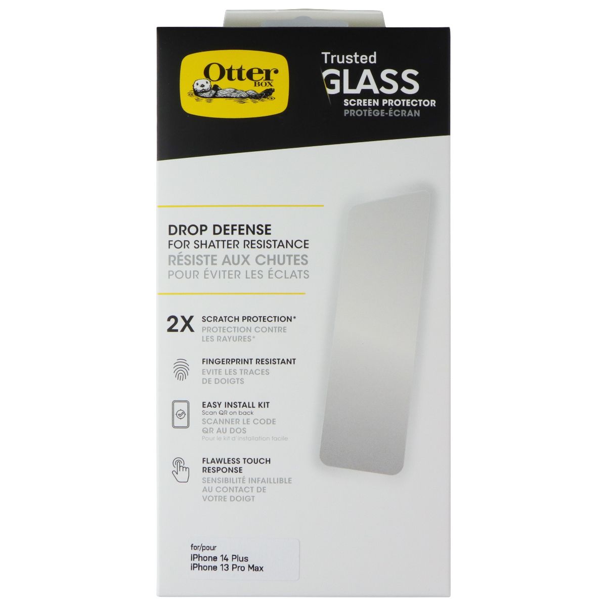 OtterBox Protection + Power Kit Case & Charger for iPhone 14 Plus - Clear/White - New - Image 5