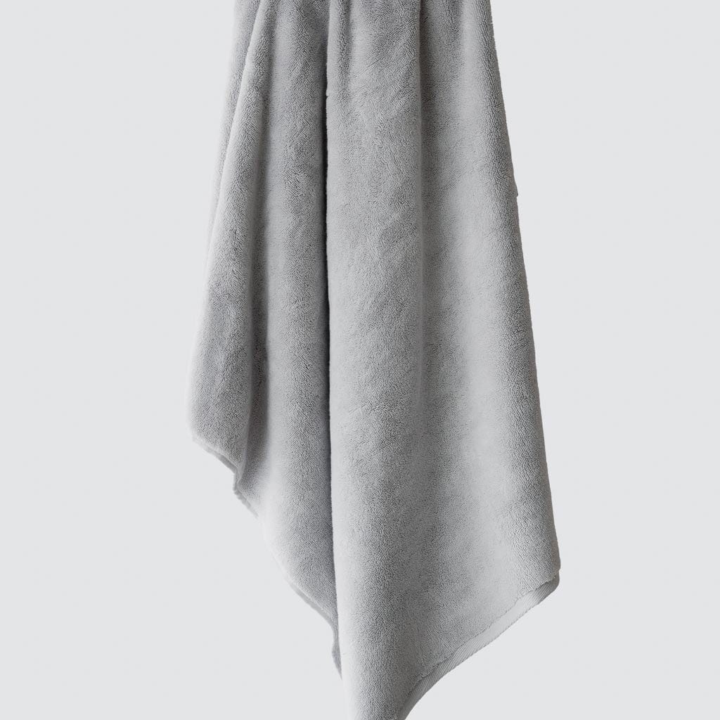 Organic Plush Bath Towels - Cloud