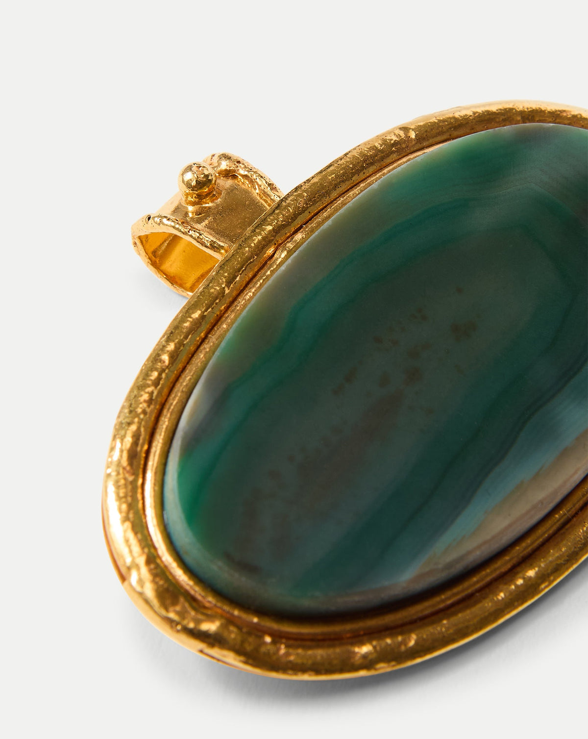 Dakota Green Agate Necklace - Image 3