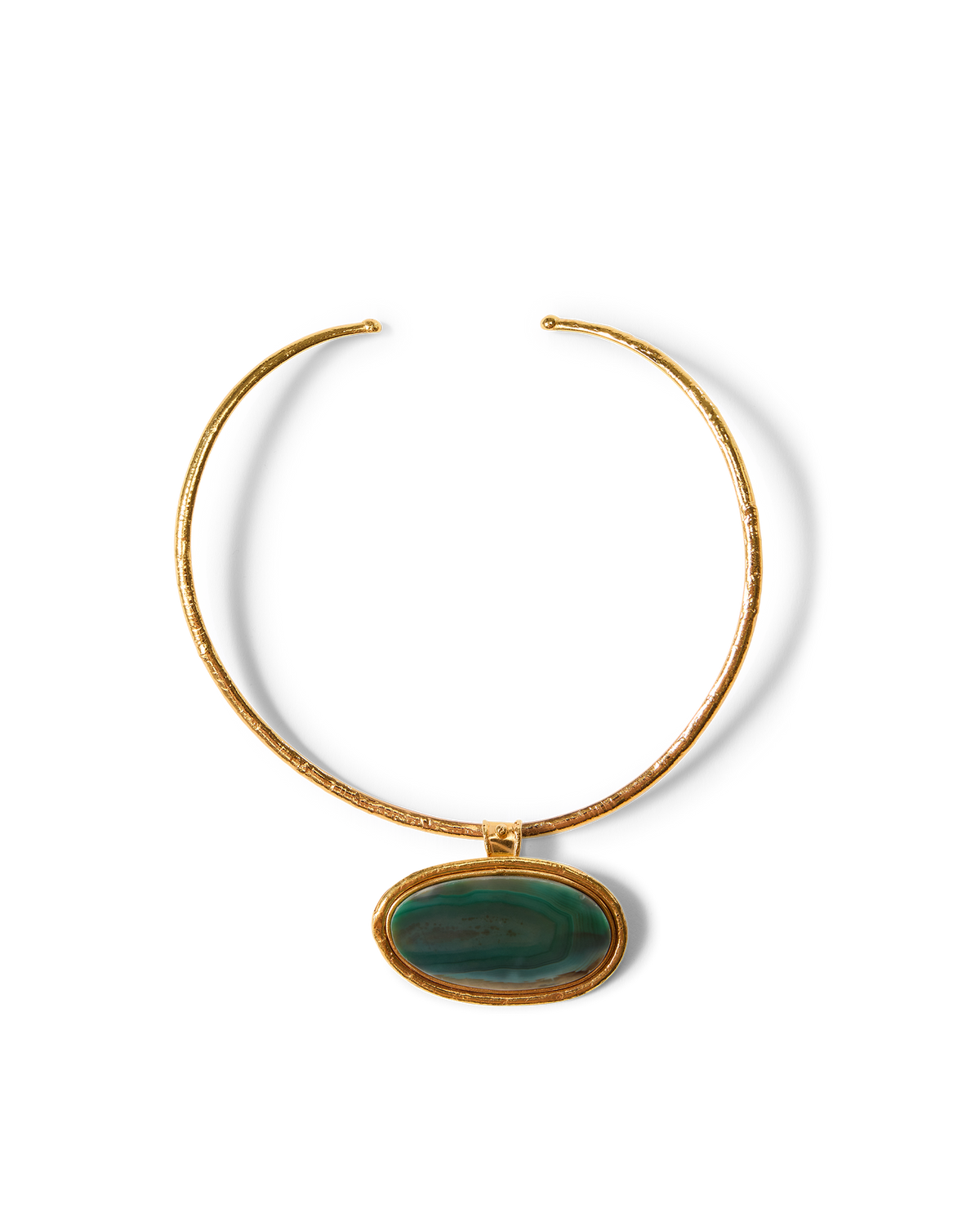 Dakota Green Agate Necklace - Image 6
