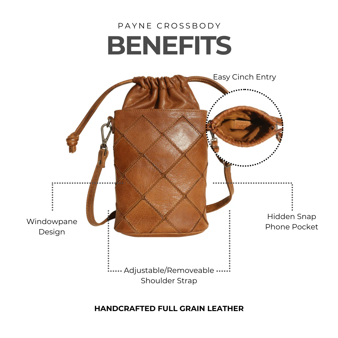 Payne Leather Crossbody Bag - Image 5