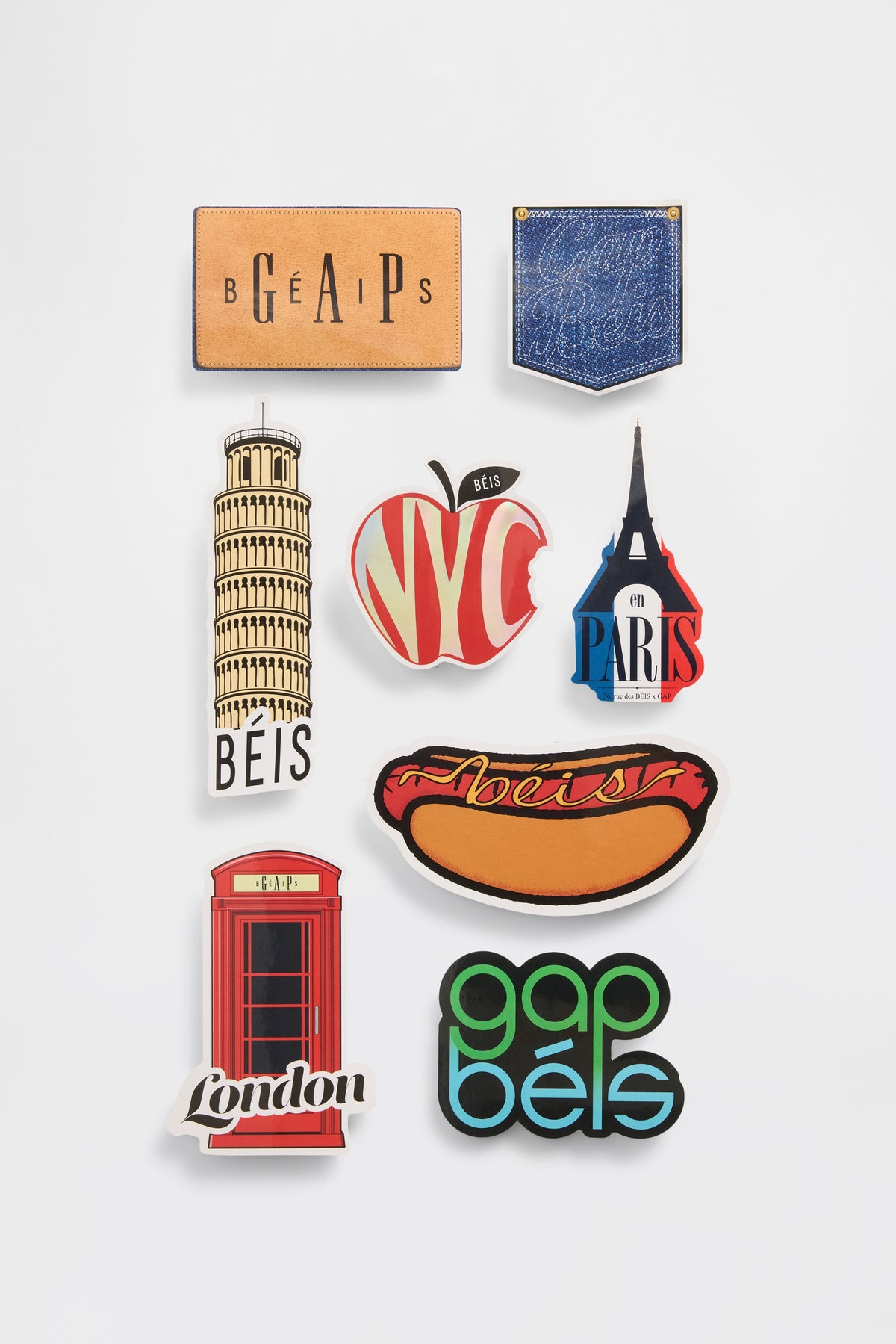 GAP X BEIS Sticker Pack