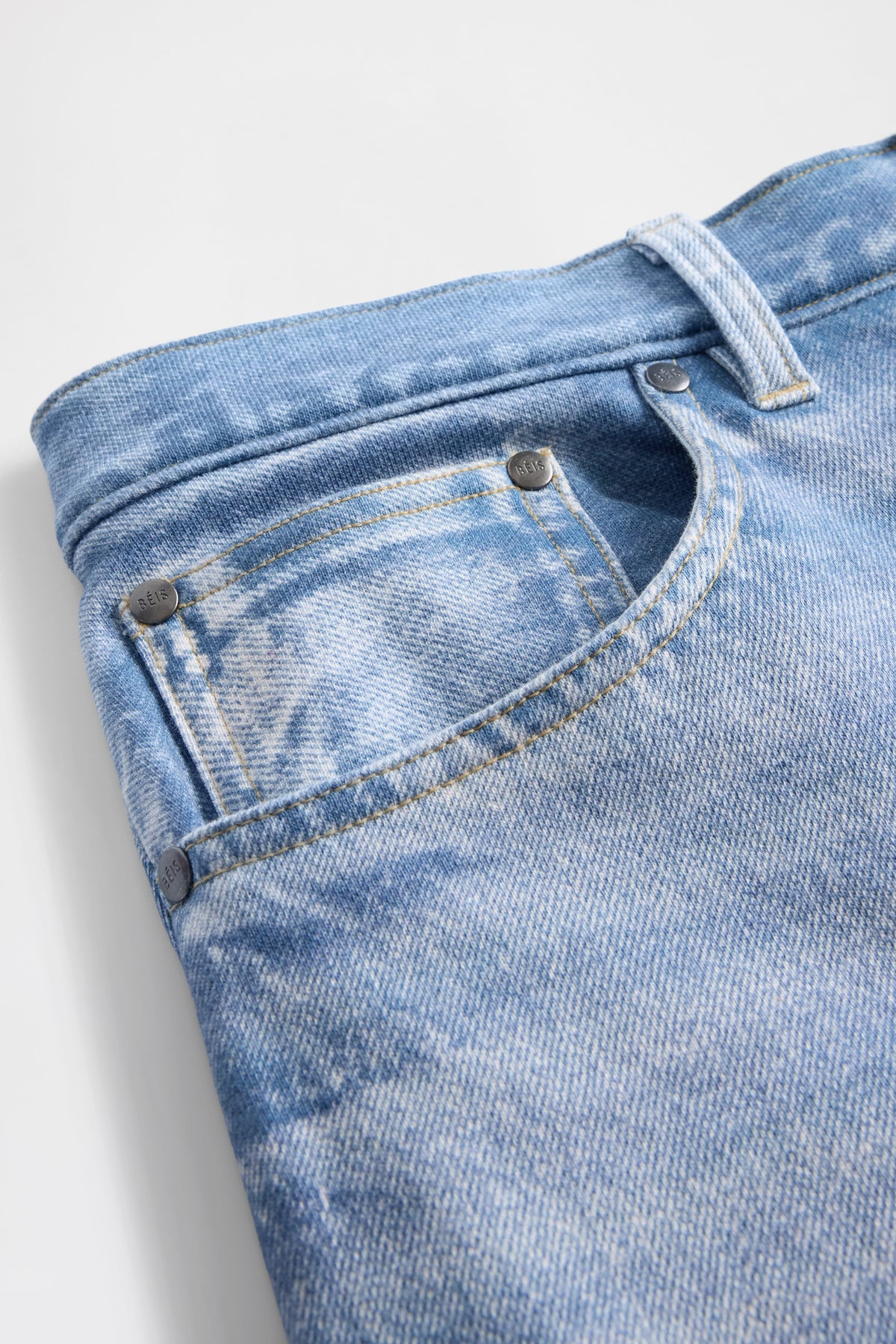 GAP X BEIS Tromp Loiel Pants in Faded Denim - Image 2