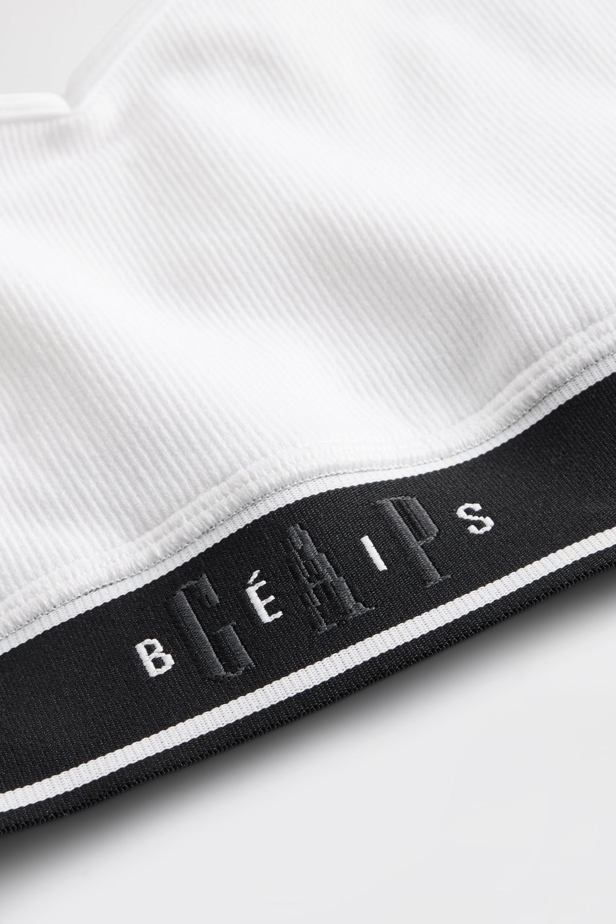 GAP X BEIS Seamless Logo Top in Optic White - Image 2