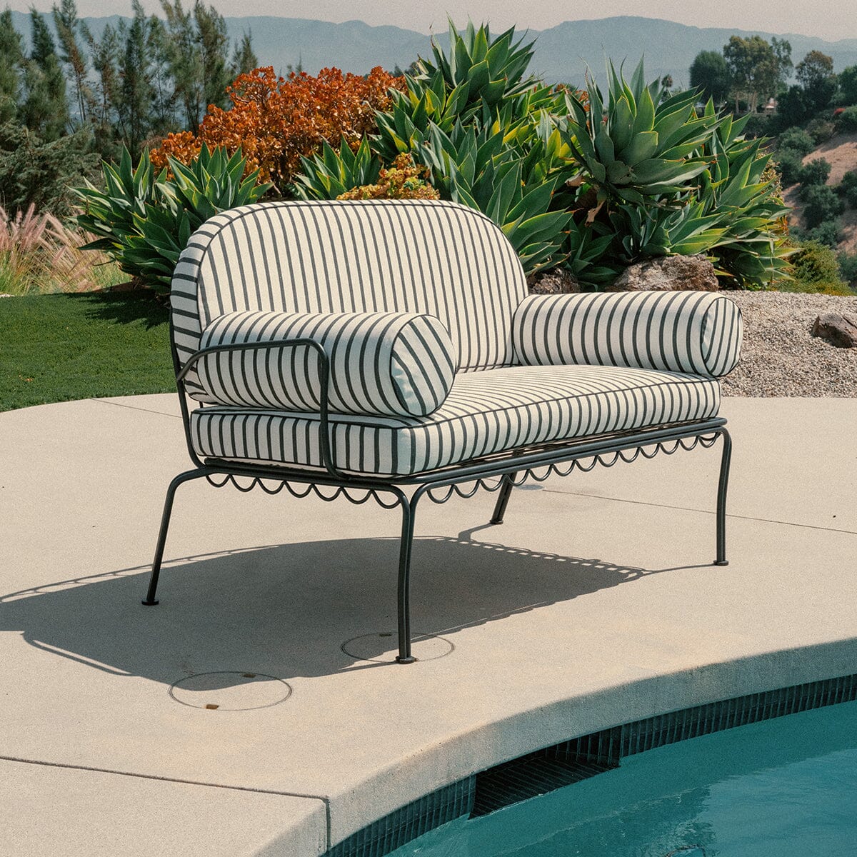 The Al Fresco Love Seat Slip Cover Set - Image 10