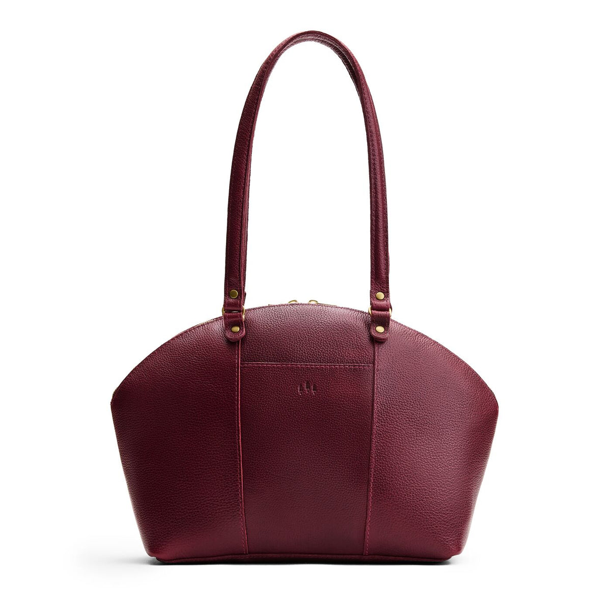 'Almost Perfect' Logan Crossbody Bag - Cabernet / Large
