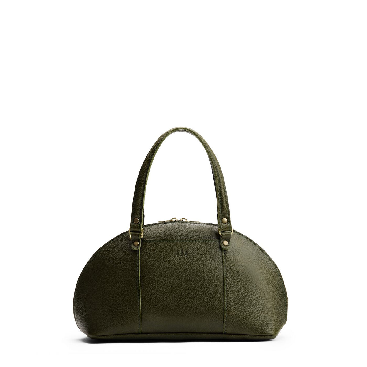 Logan Crossbody Bag - Pebbled Olive / Small