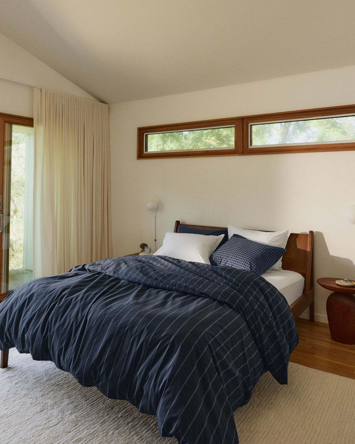 Brushed Cotton Pillowcase Set (Dusk Check) - Image 4