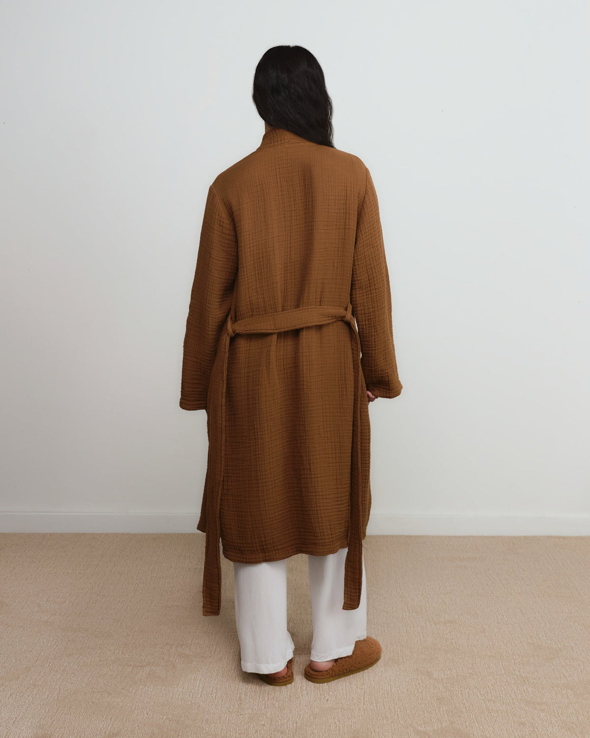Cloud Cotton Robe (Tobacco) - Image 6