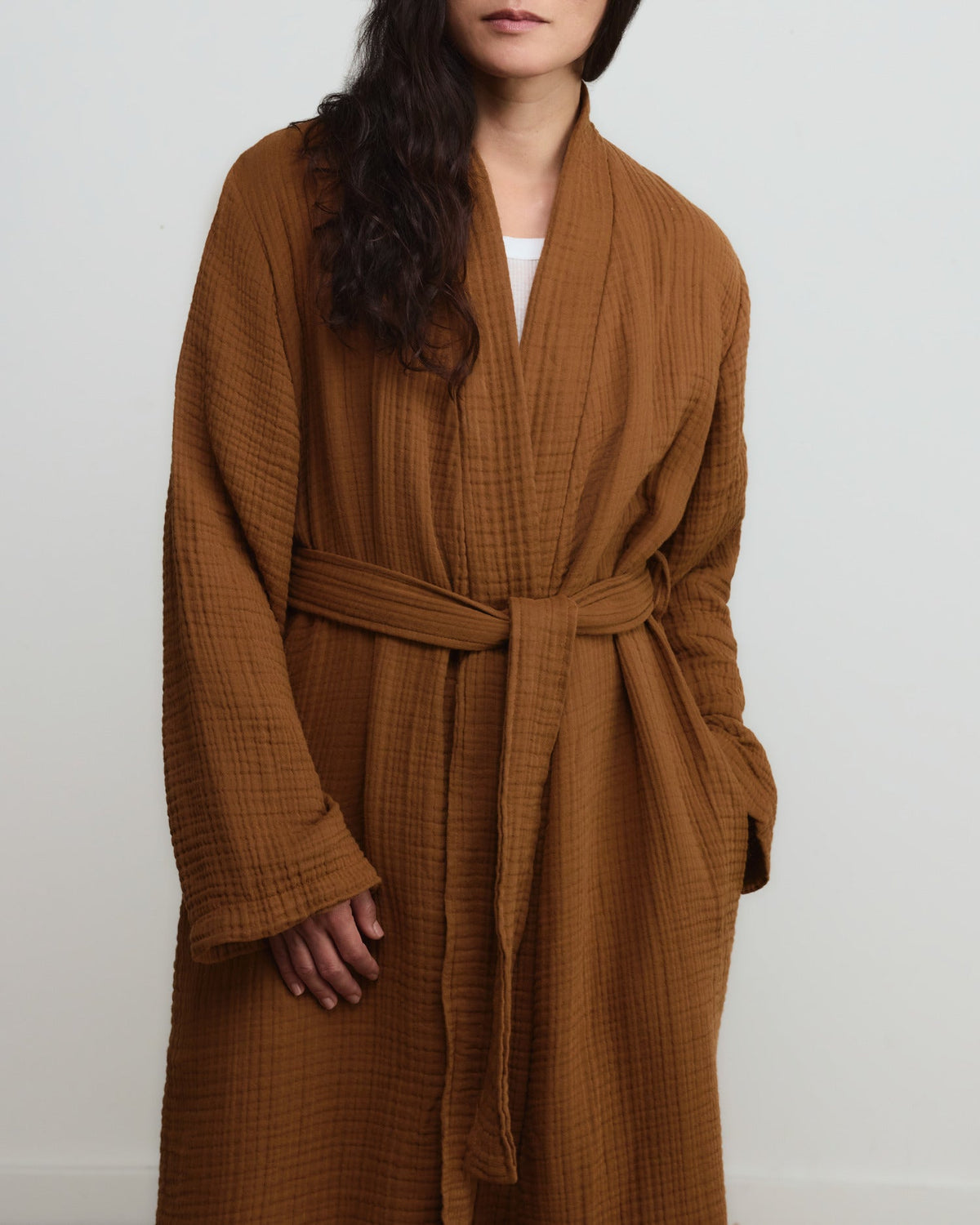Cloud Cotton Robe (Tobacco) - Image 5
