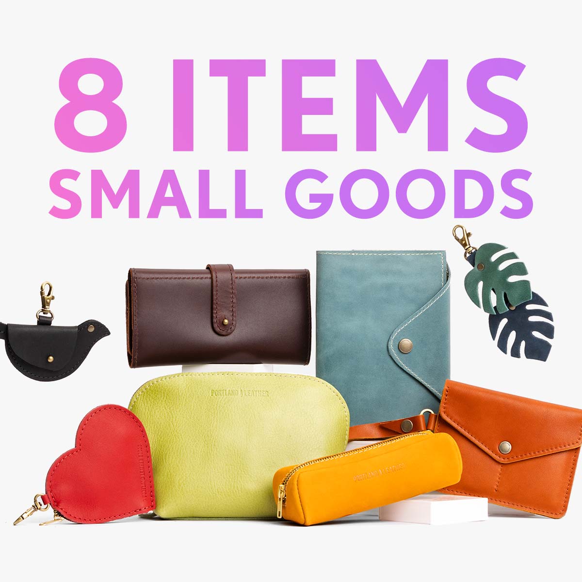 Small Goods Mystery Box - 8 Small Leather Goods