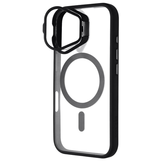 Prodigee Kickit Series Case for MagSafe for Apple iPhone 16 - Black/Clear - New