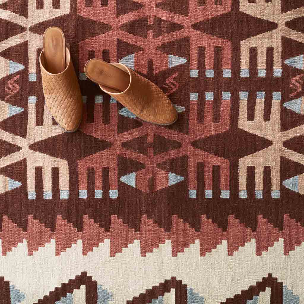 Pasha Handwoven Kilim Area Rug - Image 2