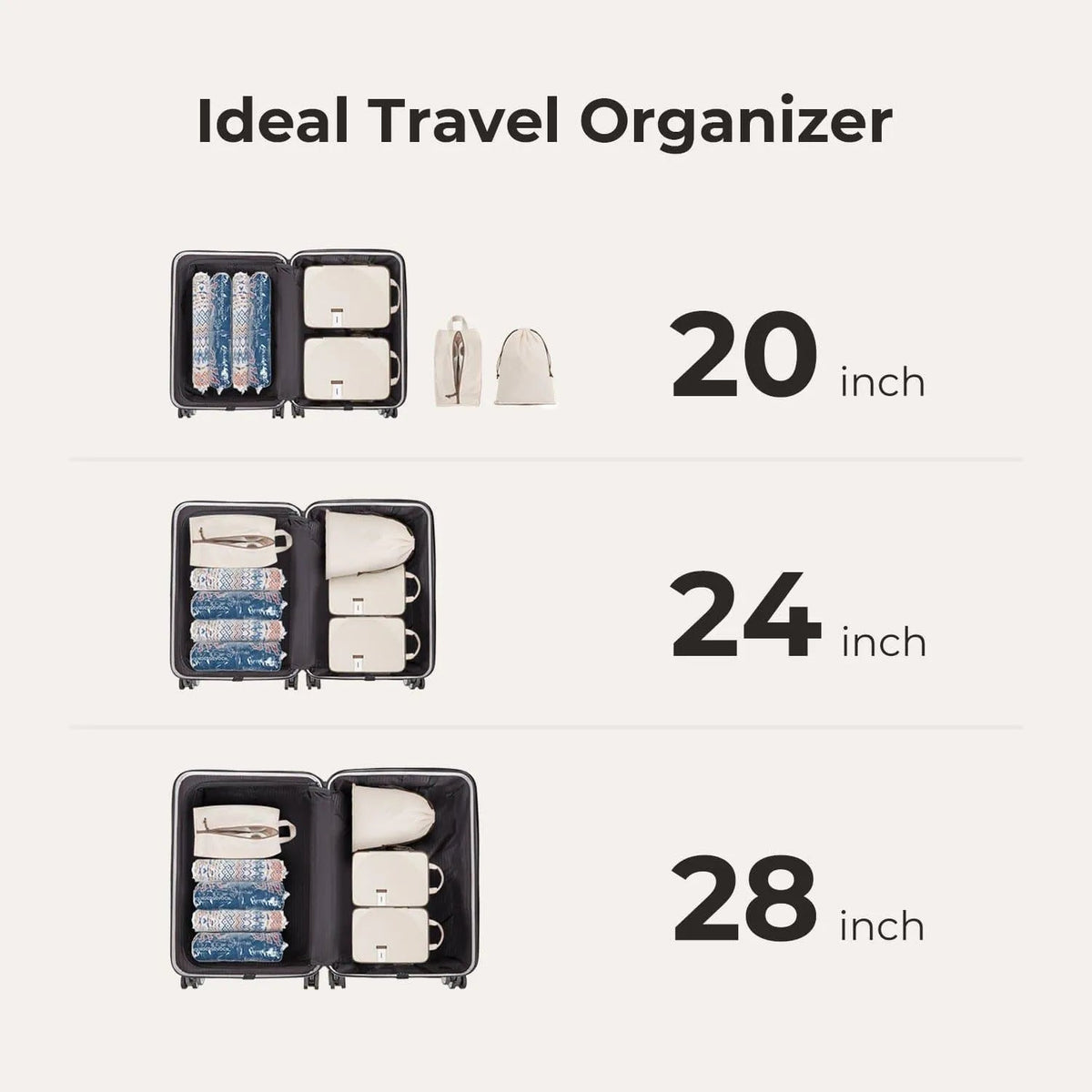 Compression Packing Cubes 8 PCS - Image 10