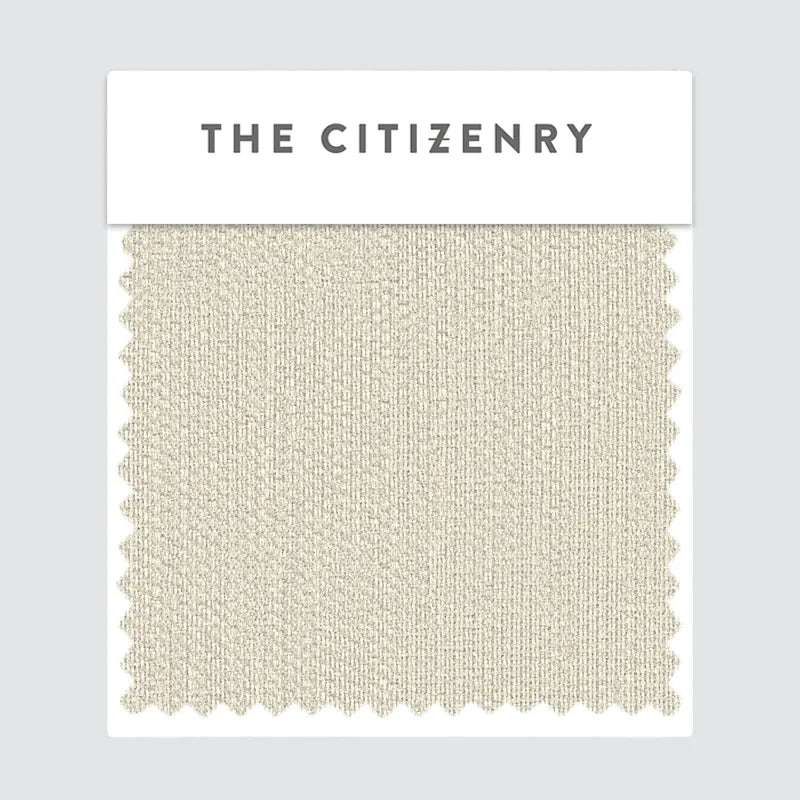 Performance Basketweave Upholstery Swatches - Vanilla