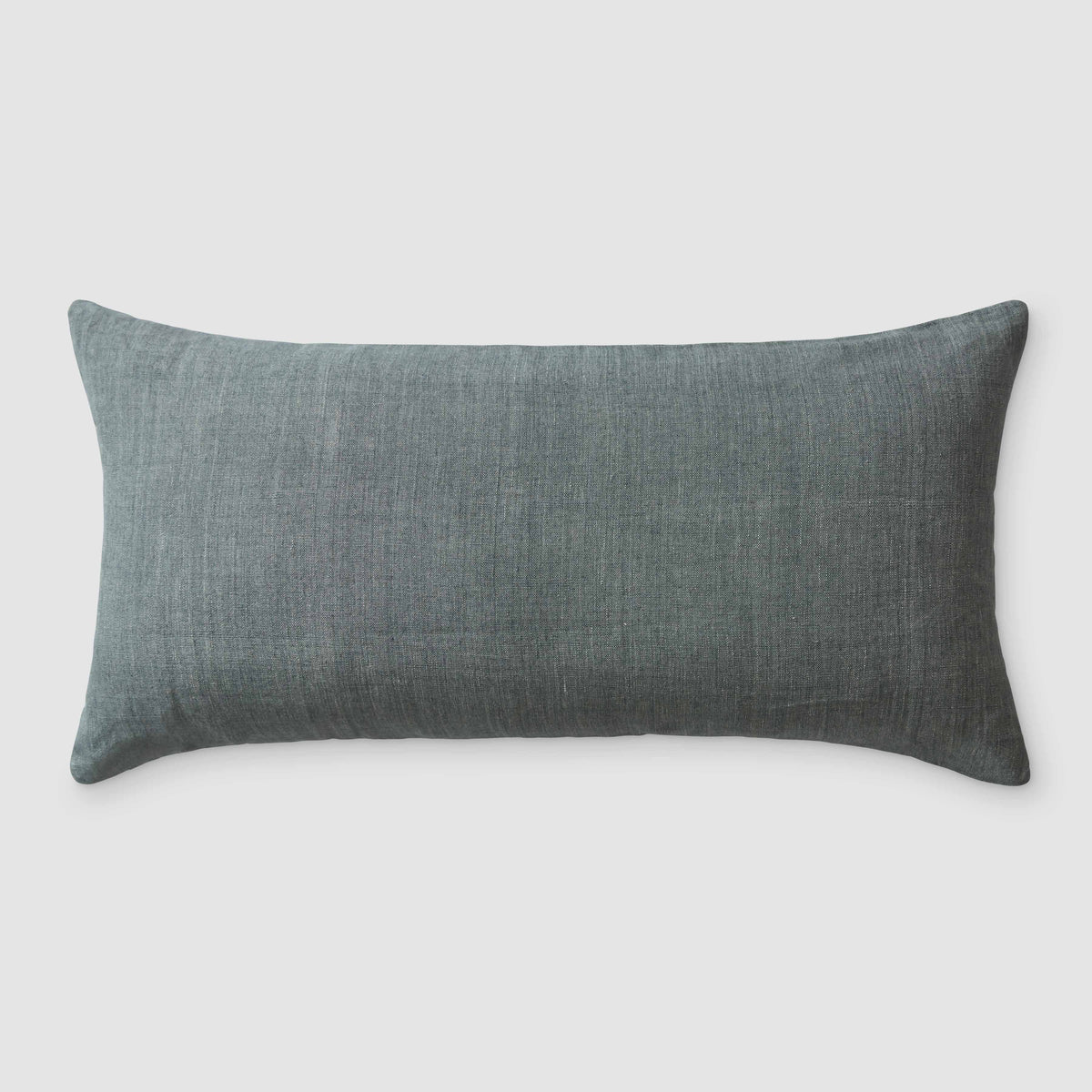 Prisha Linen Pillow - Light Aegean / 14'' x 30''