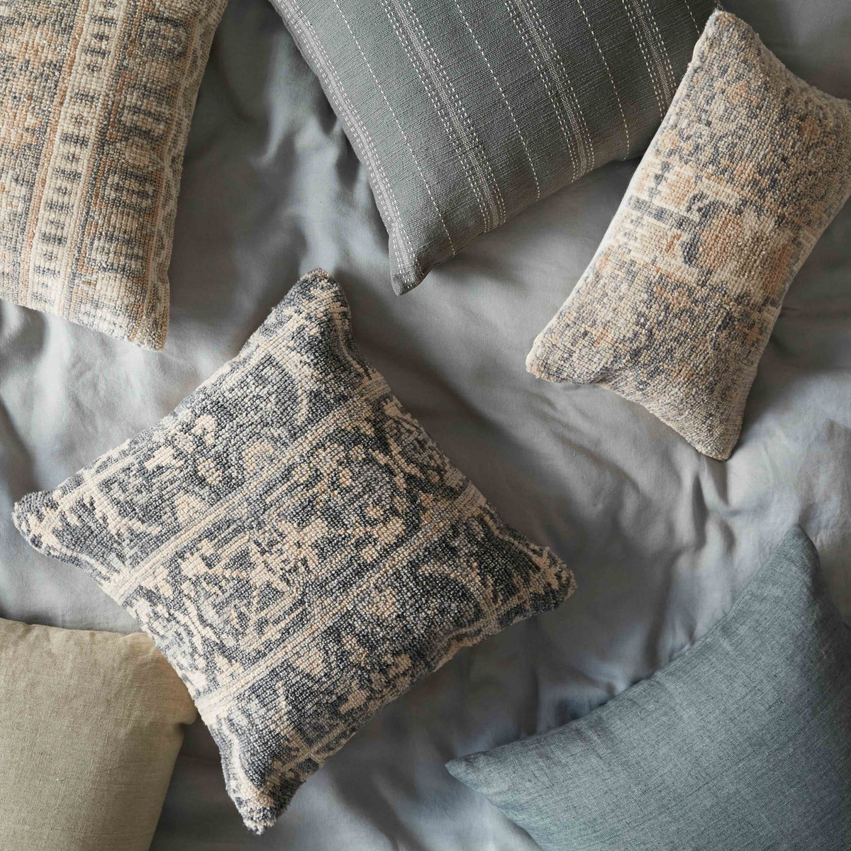 Prisha Linen Pillow - Image 37